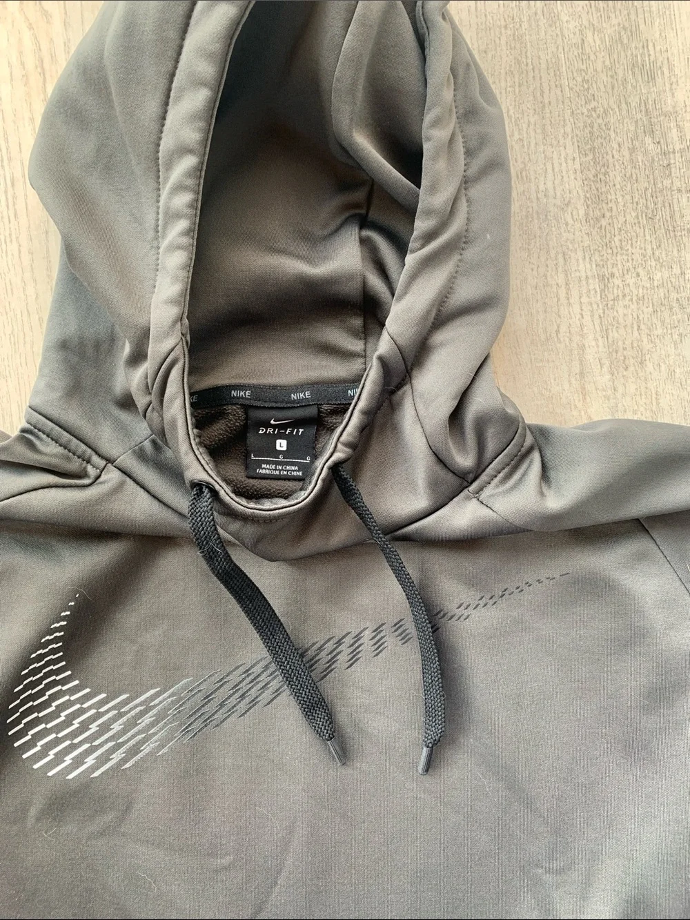 Nike DriFit Sweatshirt hoodie size men large L
